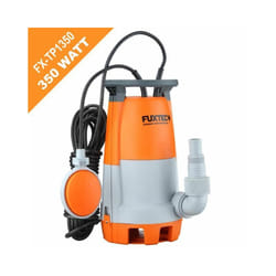 Fuxtec - pompa sommersa a immersione per acque reflue TP1350 da giardino 350 Watt