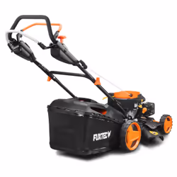 FUXTEC FX-RM5196PROSL tagliaerba Tagliaerba a spinta Benzina Nero, Arancione, Bianco - Vista aggiuntiva 5