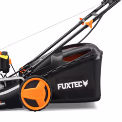 FUXTEC FX-RM5196eSSL Tagliaerba a spinta Batteria Nero, Arancione - Vista aggiuntiva 4