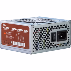 Inter-Tech SFX-300W, 300 W, 110 - 240 V, 50 - 60 Hz, 4 - 8 A, Attivo, 26,4 W