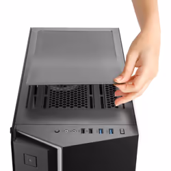 Inter-Tech S-3906 Renegade Tower Nero - Vista aggiuntiva 8