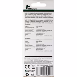 Inter-Tech ARGUS IT-410 USB 3.2 Gen 1 (3.1 Gen 1) Type-C Nero - Vista aggiuntiva 4