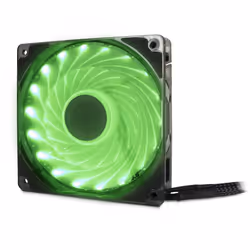 Inter-Tech L-12025 Aura Case per computer Ventilatore 12 cm Nero - Vista aggiuntiva 4