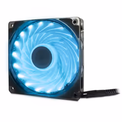 Inter-Tech L-12025 Aura Case per computer Ventilatore 12 cm Nero - Vista aggiuntiva 5