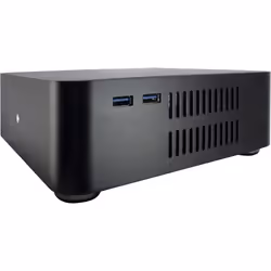 Inter-Tech ITX A60 Mini Tower Nero 60 W - Vista aggiuntiva 5