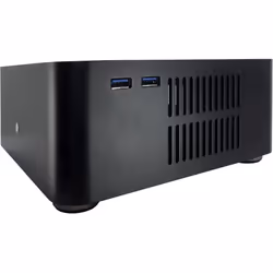 Inter-Tech A80 Small Form Factor (SFF) Nero 60 W - Vista aggiuntiva 5