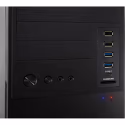Inter-Tech IT-6865 Micro Tower Nero - Vista aggiuntiva 7