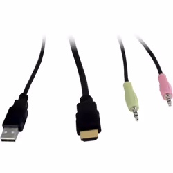 Inter-Tech AS-21HA HDMI switch per keyboard-video-mouse (kvm) Nero - Vista aggiuntiva 4
