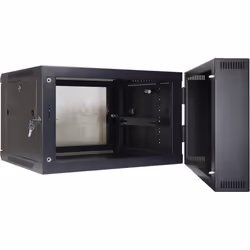 Inter-Tech SMB-6606 6U Da parete Nero - Vista aggiuntiva 6