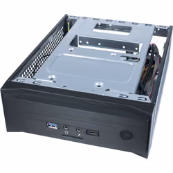 Inter-Tech MW-01 II Mini Tower Nero - Vista aggiuntiva 6