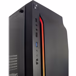 Inter-Tech A-3411 Creek Tower Nero - Vista aggiuntiva 4