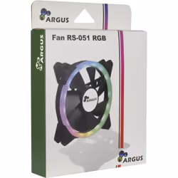 Inter-Tech Argus RS-051 RGB Case per computer Ventilatore 12 cm Nero - Vista aggiuntiva 4