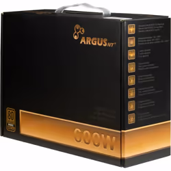 Inter-Tech Argus BPS-600 alimentatore per computer 600 W 20+4 pin ATX ATX Nero - Vista aggiuntiva 5