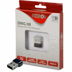 Inter-Tech DMG-08, Wireless, USB, WLAN / Bluetooth, Wi-Fi 4 (802.11n), 150 Mbit/s