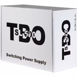 Inter-Tech SL-500 TBO alimentatore per computer 500 W 20+4 pin ATX ATX Nero - Vista aggiuntiva 4