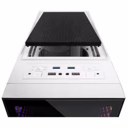 Inter-Tech X-908 Infini 2 Tower Bianco - Vista aggiuntiva 8