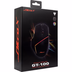 Inter-Tech GT-100 RGB mouse Gaming Mano destra USB tipo A Ottico 6400 DPI - Vista aggiuntiva 7