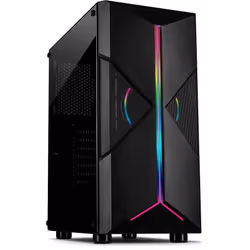 Inter-Tech IT-3306 CAVY, Tower, PC, Nero, ATX, ITX, micro ATX, Acrilico, Multi