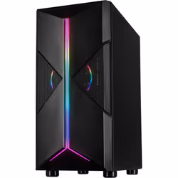 Inter-Tech IT-3306 CAVY Tower Nero