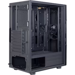 Inter-Tech IT-3306 CAVY Tower Nero - Vista aggiuntiva 7