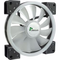 Inter-Tech 88885539, Ventilatore, 14 cm, 1200 Giri/min, 64,73 m³/h, Nero