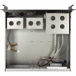 Inter-Tech 3U-K-340L Supporto Nero - Vista aggiuntiva 4