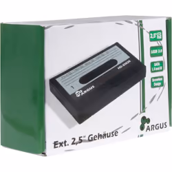 Inter-Tech HD-25620 Custodia per Disco Rigido (HDD) Nero, Bianco 2.5" - Vista aggiuntiva 5