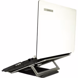 Inter-Tech NBS-100 Supporto per computer portatile Nero, Argento - Vista aggiuntiva 4