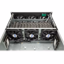 Inter-Tech 4F28 Supporto Nero, Argento - Vista aggiuntiva 6