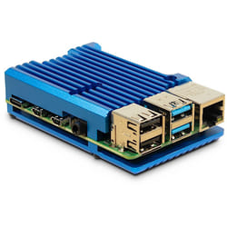 Inter-Tech 88887360 accessorio per scheda di sviluppo Custodia Blu
