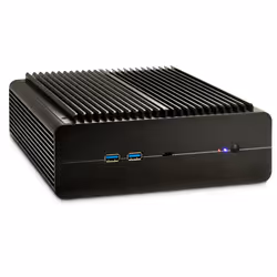 Inter-Tech IP-60, Small Form Factor (SFF), PC, Nero, Mini-ITX, Alluminio, Potenza