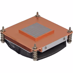 Inter-Tech Q-3 Processore Dissipatore di calore/Radiatore 8 cm Nero, Argento 1 pz - Vista aggiuntiva 4