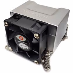 Inter-Tech Q-5, Dissipatore di calore/Radiatore, 6 cm, 18 dB, Nero, Argento