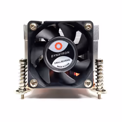 Inter-Tech Q-5 Processore Dissipatore di calore/Radiatore 6 cm Nero, Argento 1 pz