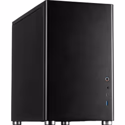 Inter-Tech X2 Duplex, Micro Tower, PC, Nero, micro ATX, Mini-ITX, Casa/ufficio, 16,5 cm