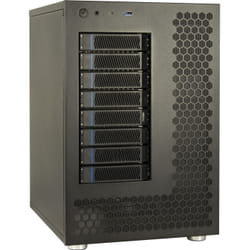 Inter-Tech NAS-8 Custodia per Disco Rigido (HDD) Nero 2.5/3.5"