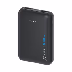 XLayer 217282 batteria portatile Polimeri di litio (LiPo) 10000 mAh Nero