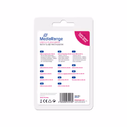 MediaRange MR919 unità flash USB 256 GB USB tipo A 3.2 Gen 1 (3.1 Gen 1) Nero, Argento - Vista aggiuntiva 6