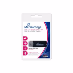 MediaRange MRCS507 lettore di schede USB 3.2 Gen 1 (3.1 Gen 1) Interno Nero