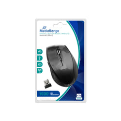 MediaRange MROS207 mouse Ufficio Mano destra RF Wireless Ottico 1600 DPI