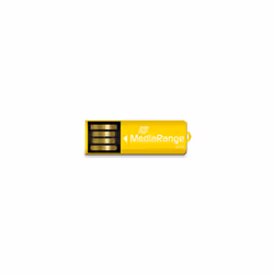 MediaRange MR976 unità flash USB 16 GB USB tipo A 2.0 Giallo