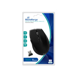 MediaRange MROS208 mouse Ufficio Mano destra RF Wireless Ottico 1600 DPI