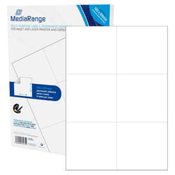 MediaRange MRINK144 etichetta autoadesiva Permanente Bianco 300 pz