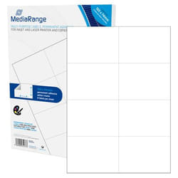 MediaRange MRINK145 etichetta autoadesiva Permanente Bianco 400 pz
