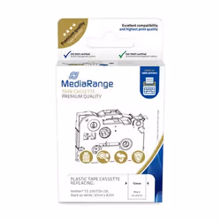 MediaRange MRBTZ231 etichetta per stampante Nero, Bianco - Vista aggiuntiva 2