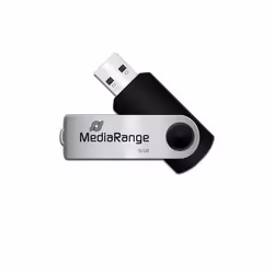 MediaRange MR910-3 unità flash USB 16 GB USB tipo A 2.0 Nero, Argento