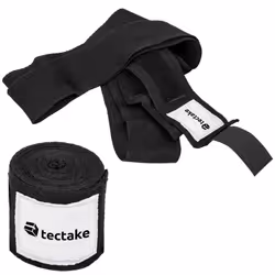 TecTake 402273 sacca da box e imbottitura da box Nero