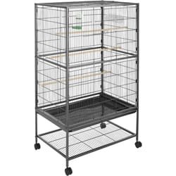 TecTake 402287 gabbia e supporto per uccelli da compagnia