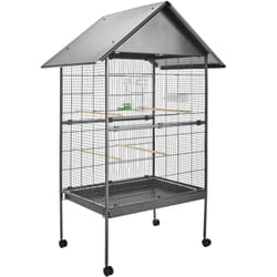 TecTake 402288 gabbia e supporto per uccelli da compagnia