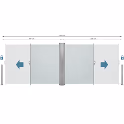 TecTake 402331 vela ombreggiante Grigio - Vista aggiuntiva 4